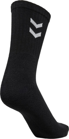 Skarpety Hummel Crew Socks Basic 3-pack czarne 022030-2001