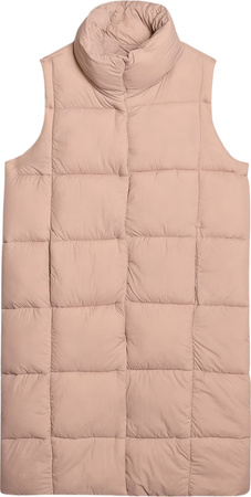 Kamizelka damska 4F F209 beżowa 4FWSS25TVJAF209 83S