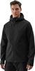 Kurtka męska softshell 4F M283 czarna 4FWAW24TSOFM283 20S