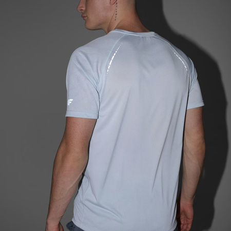 Koszulka męska 4F FNK M1499 jasnoniebieska 4FWAW25TFTSM1499 34S