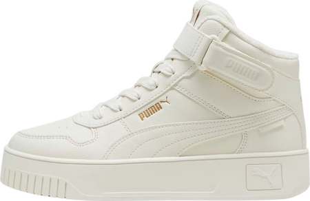 Buty damskie Puma Carina Street Mid WTR kremowe 398050 02