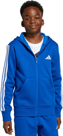 Bluza dla dzieci adidas Essentials Full-Zip Hoodie niebieska JY4977