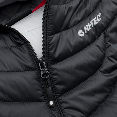 Damska kamizelka z kapturem pikowana Hi-tec Lady Nevi czarna rozmiar M