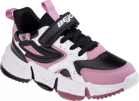 Dziecięce sneakersy Bejo BAGLEN JRG black/dusky orchid/white rozmiar 28