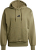 Bluza męska adidas Essentials Feelcozy Fleece oliwkowa JE3799