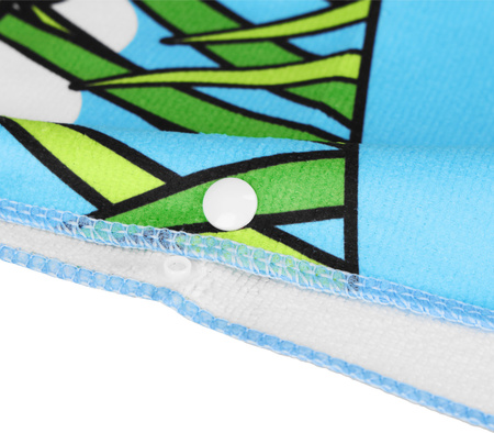 Ręcznik dziecięcy z kapturem Poncho krokodyl Nils Aqua NAR20 60×85 cm