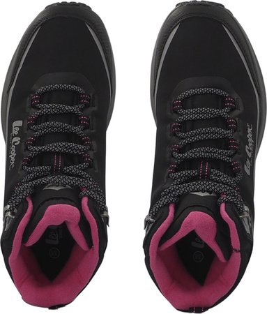 Buty damskie Lee Cooper czarno-różowe LCJ-24-01-2932LA