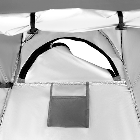 Przebieralnia namiot prysznic turystyczny Nils Camp NC1706 szary 120x120x190cm