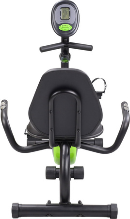 Poziomy rowerek magnetyczny HMS R9259 (9 kg) czarno-zielony