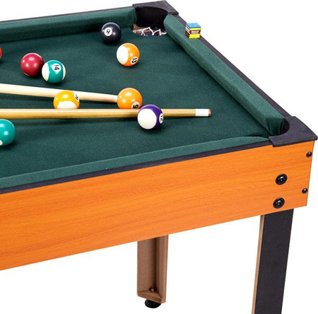 Stół do gry bilard cymbergaj ping pong piłkarzyki 4w1 Sdm