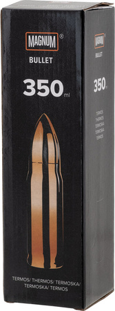 Termos Magnum Bullet 350 ml złoty nabój 0,35 l stal nierdzewna