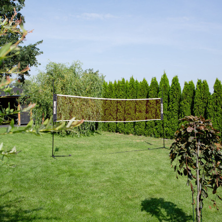 Siatka do badmintona słupki Meteor 5.1 x 2.2 m 17602