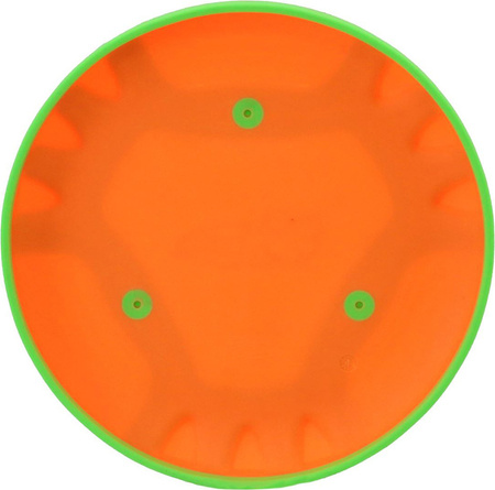 Talerz dysk do frisbee Sunflex Mutant pomarańczowo-zielony średnica 23,5cm 81139