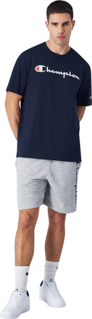 Koszulka męska Champion SS Tee granatowa 220256 BS501
