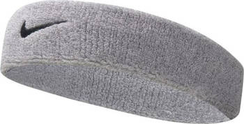 Opaska na głowę Nike Swoosh Headband szara NNN07051OS