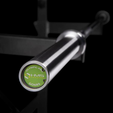 Gryf olimpijski HMS Premium GO685 680 kg Zaciski Lock ZG1000R