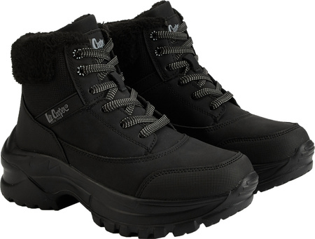 Buty damskie zimowe Lee Cooper czarne LCJ-25-01-3743LA