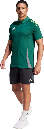 Koszulka męska adidas Tiro 24 Competition Polo zielona IR7567