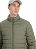 Kurtka męska puchowa 4F M597 khaki 4FWAW25TDJAM597 43S