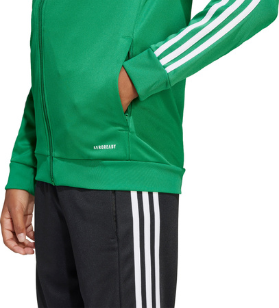 Bluza dla dzieci adidas Squadra 25 Hoody zielono-biała JP3163