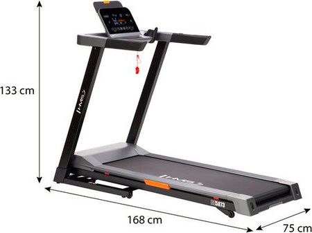 Bieżnia elektryczna z bluetooth składana HMS BE5873