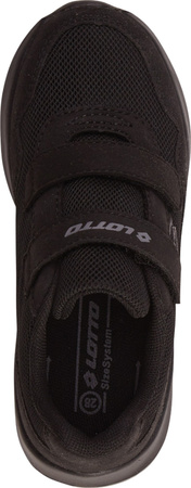 Buty dziecięce Lotto Connect VL OC K czarno-szare 2600822K 1116