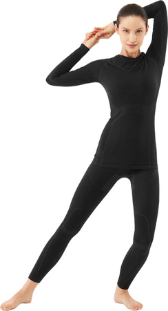 Damska bielizna termoaktywna Viking Gaja Lady Set czarna