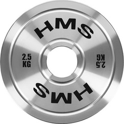 Talerz olimpijski bumper obciążenie stalowy kalibrowany 2.5 kg HMS tos25