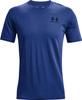 Koszulka męska Under Armour Sportstyle Left Chest Ss niebieska 1326799 432