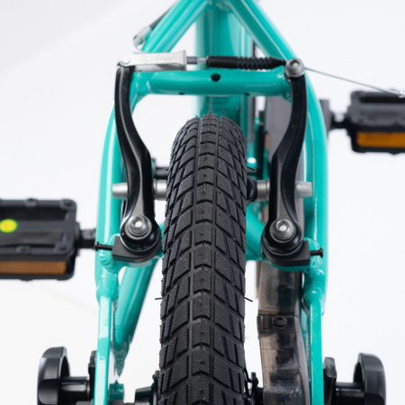 Dziecięcy rower z bocznymi kółkami Radvik Viking 14 rozmiar koła 14"