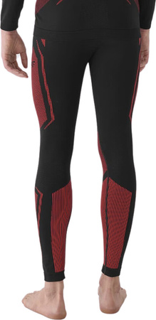 Bielizna termoaktywna legginsy spodnie kalesony męskie 4F M166 czerwone 4FWAW24USEAM166 62S
