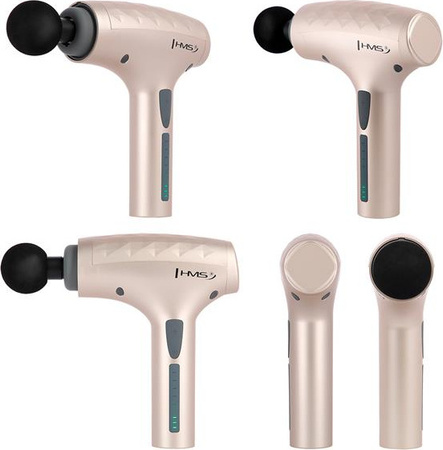 Pistolet do masażu całego ciała HMS PDM3134I złoty