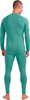 Spodnie termoaktywne męskie 4F M234 morska zieleń 4FWAW25USEAM234 46S