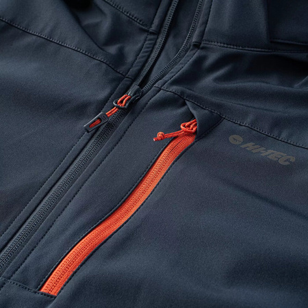 Męska kurtka przejściowa softshell Hi-tec Nikko membrana 10000mm rozmiar XXL