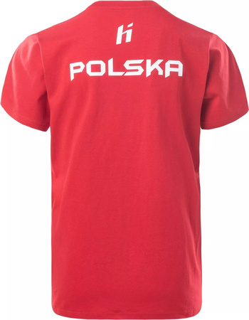 Dziecięca koszulka t-shirt z krótkim rękawem Huari Poland Fan Junior rozmiar 164