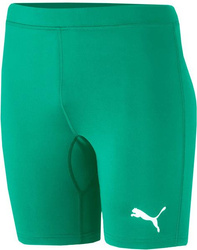 Spodenki termoaktywne męskie Puma Liga Baselayer Short Tight zielone 655924 05