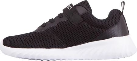 Buty sportowe szkolne miejskie dziecięce Kappa Ces K czarno-białe 260798K 1110