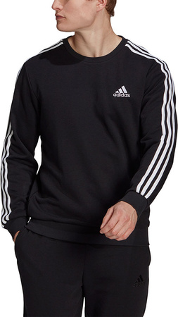 Bluza męska adidas Essentials Sweatshirt czarna GK9078