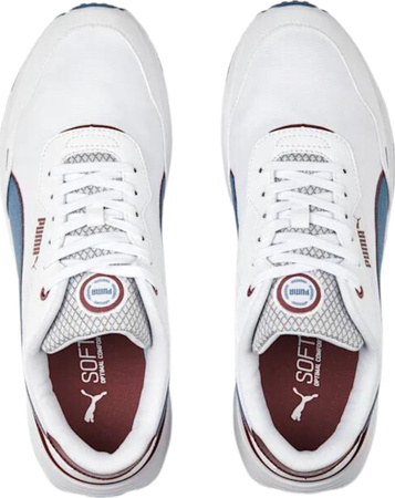 Buty damskie Puma Runtamed Plus biało-niebieskie 389237 01