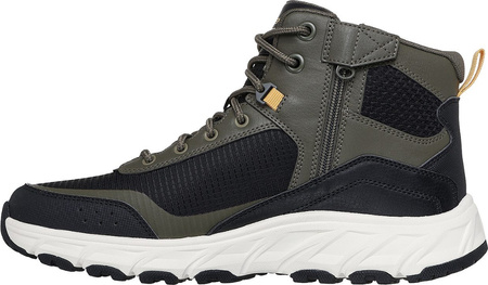 Buty męskie Skechers Hillcrest 2.0 oliwkowo-czarne 237804 OLBK