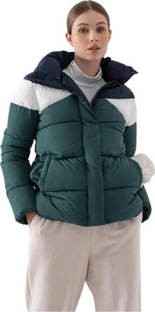 Kurtka damska 4F ciemna zieleń H4Z21 KUDP007 40S