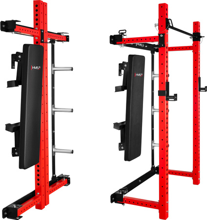 KLT34 WIELOFUNKCYJNA KLATKA TRENINGOWA SKŁADANA RED HMS