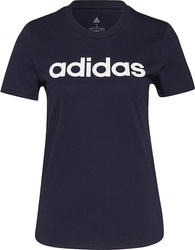 Koszulka damska adidas Essentials Slim Logo granatowa H07833