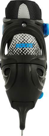 Łyżwy Roces Jokey Ice X czarno-niebieskie 450745 001
