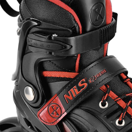 Łyżworolki rolki Cypher Nils Extreme NA18811A czerwone rozmiar L (39-43)
