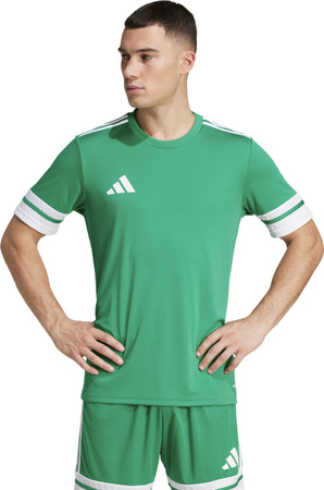 Koszulka męska adidas Squadra 25 zielono-biała JN7485