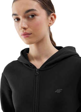 Bluza damska 4F F0956 czarna 4FWSS24TSWSF0956 20S