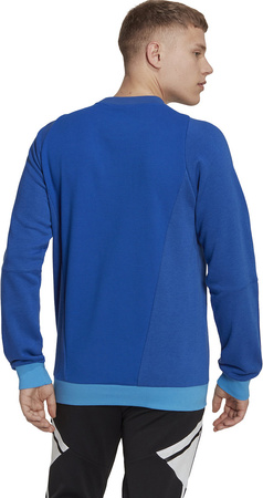 Bluza męska adidas Tiro 23 Competition Crew niebieska HU1325