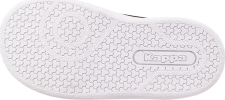 Buty sportowe szkolne miejskie dziecięce Kappa PIO M Sneakers czarno-białe 280023M 1110