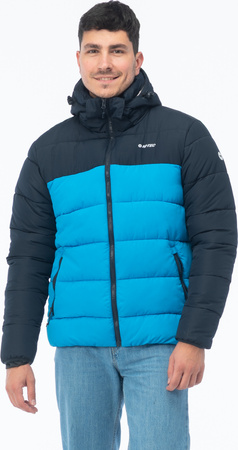 Męska Kurtka Zimowa Pikowana Varmi Ii dark grey melange rozmiar XXL